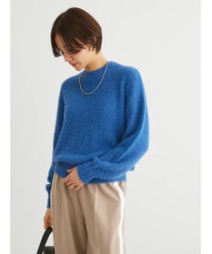 Green Parks フェザーモックネックニットプルオーバー