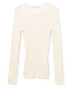 BEIGE， LIANE / リブニットトップス