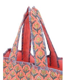 Green Parks ■別注ＣＯＮＴＲＯＬ　ＦＲＥＡＫ　ブロックｐｔキルトトート