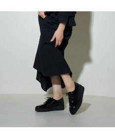 MODE ET JACOMO <carino>【レイン対応】レースアッププラットフォーム