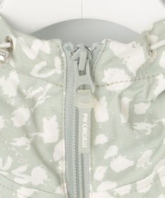 PW CIRCULUS 今が旬！【WOMEN】【洗える/ストレッチ】アニマルプリント ジップアップ フーデッド ブルゾン ゴルフウェア レディース