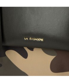 LA BAGAGERIE リサイクルレザー　フラップA4トート