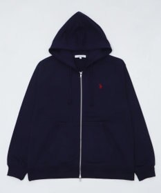 WEGO 【WEB限定/ユニセックス着用ITEM/25年秋冬新作/SMLサイズ展開】別注U.S.POLO ASSN.　ZIPパーカー