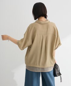 Green Parks 裾レイヤードショートスリーブシャツⅡ