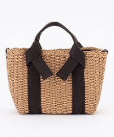 LA BAGAGERIE 【MONICA】リボンハンドル2WAYかごバッグ