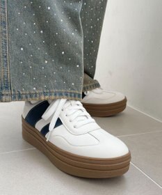 WEGO ローテクダブルラインスニーカー