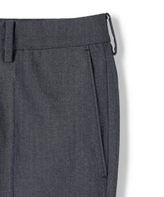 UNFILO MENS 【ストレッチ】イージーケアクリアデニム 機能美パンツ スリム