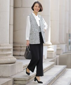 J.PRESS LADIES L ファニーツイード ジレ