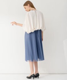 23区 【APPLAUDIR】チュールプリーツ ドレス