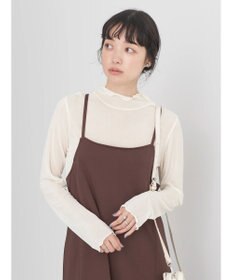 earth music&ecology シアーハイネックメロープルオーバー