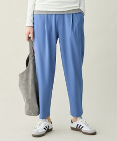 ANY L イージーケアライトストレッチテーパードパンツ