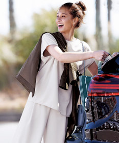 UNFILO シアーオーバーシャツ