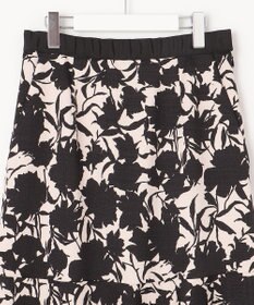 自由区 S 【Premium Collection】シャドウフラワープリント スカート