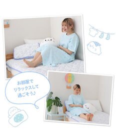 Mother garden しろたん Ｔシャツワンピース 半袖 日常柄　フリーサイズ