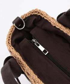 LA BAGAGERIE 【MONICA】リボンハンドル2WAYかごバッグ