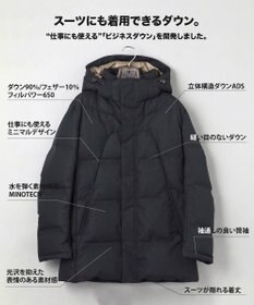 GOTAIRIKU 2年連続売上NO1【仕事で着られる】MINOTECH/ミノテック ドレス ダウンコート