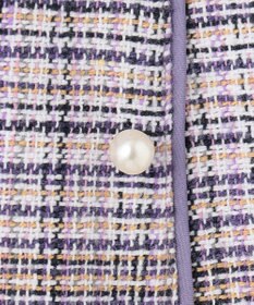 ANY SIS 【洗える】ライトツイード調 スカート