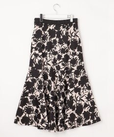自由区 S 【Premium Collection】シャドウフラワープリント スカート