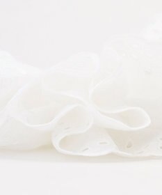 組曲 ダブルフリルレースシュシュ