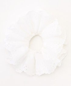 組曲 ダブルフリルレースシュシュ