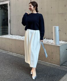 UNFILO L BEAUTY FORM JERSEY コクーン スカート