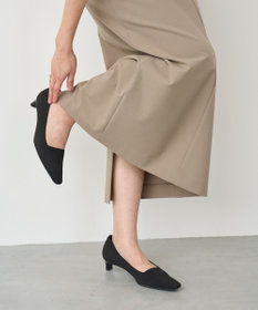 steppi 【洗える/撥水】スクエアトゥ パンプス