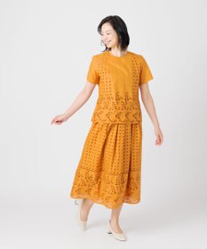 ONWARD Reuse Park 3セット商品/サイズ38【自由区】ニット春夏×ブラウス春夏×スカート春夏