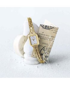 CITIZEN 【アンティークな雰囲気】小さくて可愛い 上品なアクセサリーにも 電池交換不要 イエローゴールド