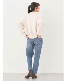 earth music&ecology ロングシャギーハイネックプルオーバー