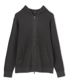 JOSEPH HOMME 【新柄】  ヴィスコースリンクス　ジップアップニットフーディー
