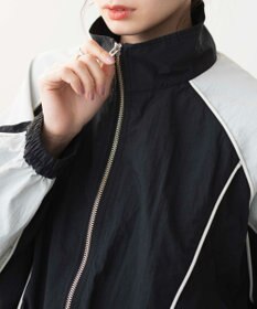 WEGO ナイロントラックブルゾン