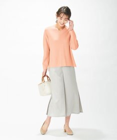 J.PRESS LADIES 【洗える】シックアンドシンボイル パンツ