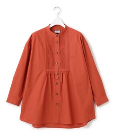 J.PRESS YORK STREET 【WOMEN】コットンバンドカラー ブラウス