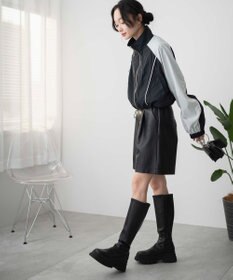 WEGO ナイロントラックブルゾン