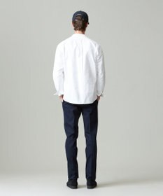 J.PRESS MEN 【大人気バックブル】バンドカラー オックスフォードガーメントダイシャツ