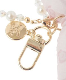 Maison de FLEUR リボンレオパードパールストラップ