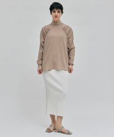 BEIGE， 【洗える】FLEUR / ギャザーブラウス