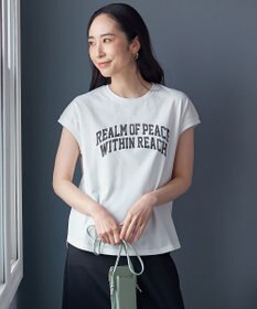 ANY 【接触冷感/UVケア】ノースリーブロゴTシャツ