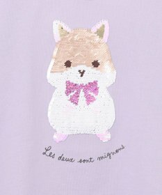 ANY KIDS ミラクルスパンコール 長袖 Tシャツ