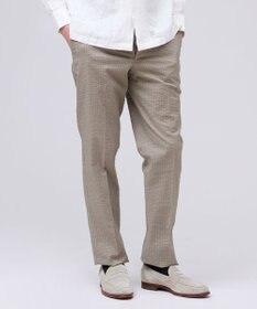 J.PRESS MEN クールマックスサッカー ステムテーパードパンツ ベージュ系3