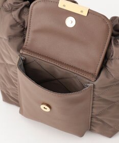 ANY キルティングドロストショルダーバッグ