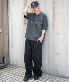 WEGO 【ユニセックス着用ITEM】ピグメントロゴポロシャツ（SS）