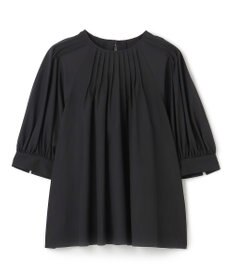 UNFILO L イージーケア ピンタックブラウス