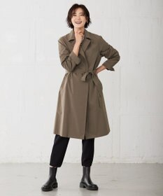 J.PRESS LADIES S 【洗える】Artirosa ステンカラー コート