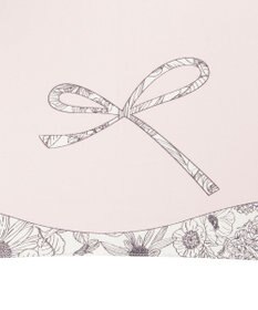 MOONBAT 【耐風傘/ジャンプ傘】ランバン オン ブルー (LANVIN en Bleu) リボン 花柄 長傘 サテンプリント