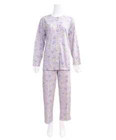 Wing 【数量限定　特別価格】　パジャマ　長袖・長ズボン　上下セット　綿100％　ウイング／ワコール　EP7983