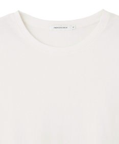 AMERICAN HOLIC 異素材裾フレアノースリーブプルオーバー