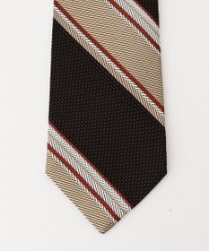 J.PRESS MEN 【JAPANESE SILK FRESCO TIE COLLECTION】マルチストライプ ネクタイ