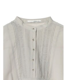 Green Parks ・ＥＬＥＮＣＡＲＥ　ＤＵＥ　ピンタックフレンチブラウス