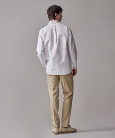 J.PRESS MEN コットンオックス マルチストライプ シャツ / ボタンダウン